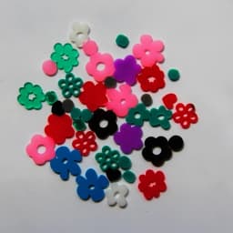DIY Lovely Floral Pendant Silicone Mold with Hole Jewelry Keychain Necklace Earrings Flower Shape Charms Epoxy Resin Mould