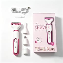 4 in 1 Lady Body Electric Trimmer Eyebrow Nose Women Facial Shaver Armpit Painless Female Trimming Tools For The Bikini Area
