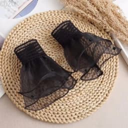 DIY Detachable Cuffs Cuff Extension Embroidery Lace Daisy Fake Sleeves Elastic Wild Wrist Pleated Organ Lolita Fake Sleeves