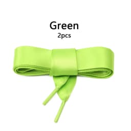 Flat Silk Ribbon Colorful Shoelaces Candy Gradient Satin Shoe Laces Boots Women Sneakers Shoelace Rainbow Shoe Lace Shoestring