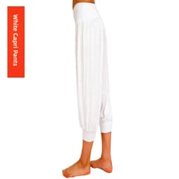 New Yoga Women's Square Dance Practice Pants Modal Cotton Elastic Large Size Loose Lantern Pants Summer Thin Model