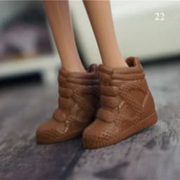Plastic For 1/6 Dolls Boot High Heels Shoes Doll Shoes Foot Length 2.2cm Colorful Female Fashion Accessories