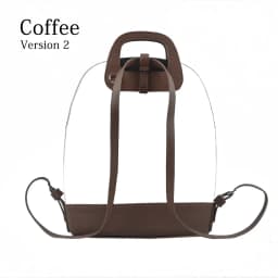New D Buckle Oblong Handle Slim PU Leather Strap for O Bag 50 Belt Bottom Backpack Kit Combination Set for Obag 50