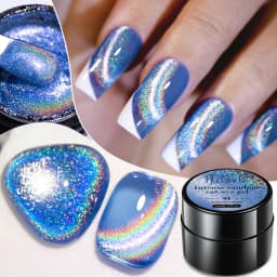 AWStorG Hema Free Poly Nail Gel 30ML Acrylic Gel Finger Extension Transparent Nail Art Extension Quick Building Soak Off UV