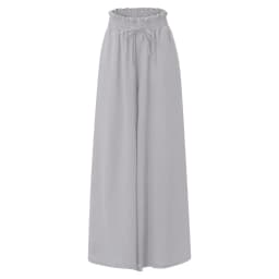 Spring and Summer Women's Trousers Elastic Waist Solid Color Fashion High Waist Simple Versatile Basic Pants