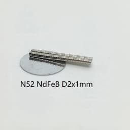 10 50PCS/LOT Disc Standard N52 NdFeB Magnet 2*1 3*1 3*3 Strong Rare Earth Permanent Neodymium Magnets 2x2 3x2
