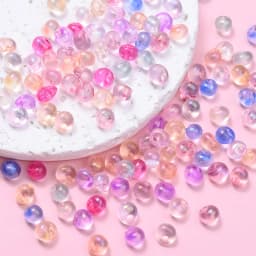 100pcs 5mm Water Drop Shape Glass Hanging Beads Colorful Czech Glass Seed Beads DIY Jewelry Making Beaded Bracelet Necklac