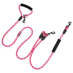 Pet Sling Rope Dog Leash 7.8ft Long with Padded Handle,Heavy Duty,for Control Safety Training | Leashes for Large Dogs or Medium