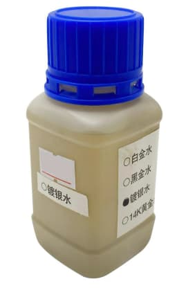 100ml 14K/18K/24K Imported Platinum Rhodium Soak Plating Solution Jewelry Bath Plating Electroplating Liquid for Jewelry DIY