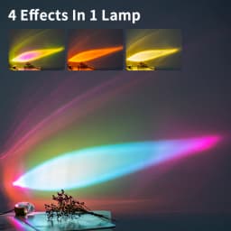 LED Night Light Crystal Angel Eye Projection 4-color Lights with USB Plug-in Use Projection Night Lamp for Home Bedroom Decor