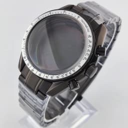 40MM Watch Case Set VK63 Movement Case Sapphire Glass Waterproof Case Luxury Men's Watch Case Fits 32.5mm Dial Case