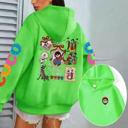 Coco Miguel Men Hoodie Cartoon Anime Women Pullover Tops 2026 New Fashion Autumn Spring Couple Sweatshirts Clothes