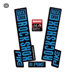 Front Fork Sticker for Rock Shox SID Road Bike MTB Race accessories decals Personalized Bicycle STICKER decoration