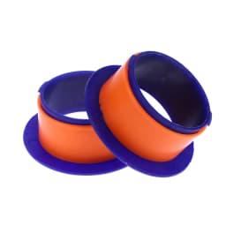2Pcs PP Stretch Film Handle Handheld Plastic Stretch Film Handle Hand Guard Anti-scratch Plastic Film Wrapper Winder Reusable