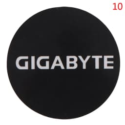 Power Supply 80plus Certification Computer Host Fan Sticker Exhaust Fans Label Chassis Fan Stickers Graphics Card Fans Sticker