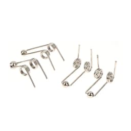 2Pcs/set Wire Diameter 1.2mm Curling Iron Replacement Double Return Torsion Spring Hair Curling Rod Accessories