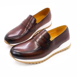 Genuine Leather Men Shoes Slip On Loafers Handmade Comfortable Fashion Casual Leather Shoes Banquet Formal Dress Men Shoes