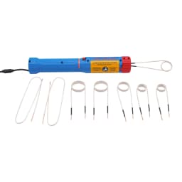 100W 220V Blue Handheld Magnetic Induction Heater Kit 800℃ Max Car Bolt Remover Repair Tools with 8Coils