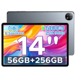 DOOGEE U14 2 in 1 WIFI Tablet PC Gemini Ai 14 Inch 2.2K Incell Screen 14000mAh Battery 56GB RAM (8+48) 256GB ROM 16MP Main Camera Widevine L1 Supports Smart Tablets