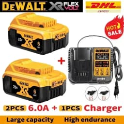 DeWALT 100% Original Battery 20V/60V 9000mAh MAX FlexVolt for DCB606 DCB205 DCB206 DCB209 DCB182 Power Tool Air Transport