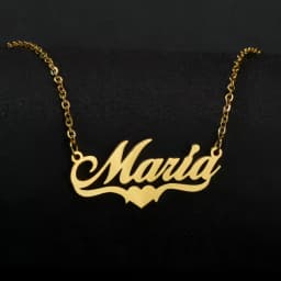 Personalized Customization of Name Pendant Necklace with Different Fonts and Styles for Perfect Party and Holiday Gifts Family