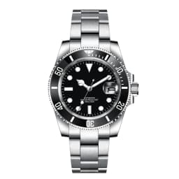 Customized Logo Reloj Men's Mechanical Automatic Wristwatch NH35 Movement 40mm Dial 100M Waterproof Sapphire Glass DIY Corgeut