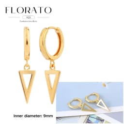 925 Sterling Silver ear needles Animal Butterfly/Elephant/Shell Pendant Hoop Earrings For Women Fashion Jewelry Accessories