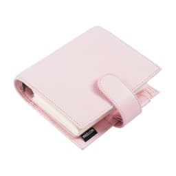 Moterm Luxe 2.0 Series Pocket Size Planner Pebbled Grain Leather A7 Notebook with 30MM Ring Mini Agenda Organizer Diary Notepad
