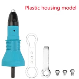 Electric Rivet Gun 2.4mm-4.8mm Rivet Nut Gun Drill Adapter Cordless Riveting Tool Insert Nut Pull Rivet Tool