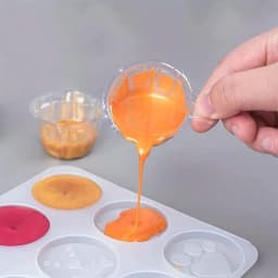 50/100Pcs 40ML Disposable Cups Dispenser Plastic Cup for DIY Epoxy Resin Jewelry Making Accessories