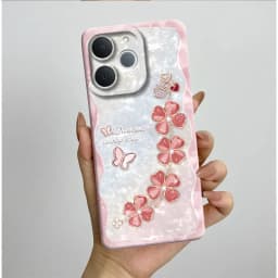 For Realme Note 70T Phone Case Aesthetic Butterfly Flower Anti Drop Protection Covers For Realme Note 70 T Note70T Bumper Casing