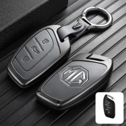 Key Fob Cover Full Protection Shockproof For MG ZS MG 4 MG HS MG 5 MG RX8 Zinc Alloy Heavy Duty Car Accessories