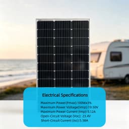 100W 200W 300W 400W Solar Panel 18V Rigid Glass Photovoltaic Panel Monocrystaillne Solar Cell For 12V/24V Battery Charger