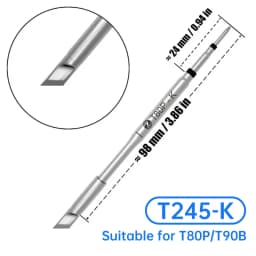 T90 T80 T80P Tip Soldering Iron Tip T12 Soldering Station Tip Kits T245 Lead Free Heating Core Welding Tools T210-I KU K IS Tip
