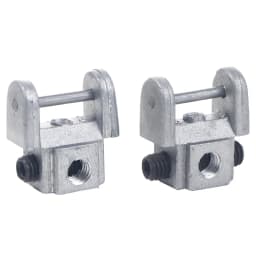 2PCS/SET Scroll Saw Blades Holders Pin-Less Blade Clamps Upper/Lower Blade Holder Scroll Saw Blade Conversion Kit