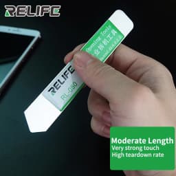 RELIFE RL-050 Blade Stainless Steel Thin Pry Spudger Cell Phone Tablet Screen Battery Opening Tools for Phone Repair