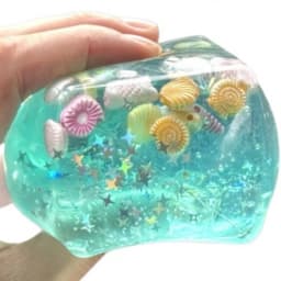 Squishy Ocean Ice Cube Fidget Toys Stress Relief Ball for Adults Anxiety Slow Rise Sensory Toys for Autism ADHD Relax Gift