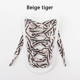 1Pair Animal Pattern Shoelaces Flat Sneakers Shoe Laces Tiger/Snake/Leopard Print Shoelace Outdoor Hiking Sports Shoes Strings
