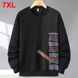 12XL Plus Size Men Hooides Autumn Winter Casual Loose Sweatshirts Man Big Size 11XL 10XL Hoodies