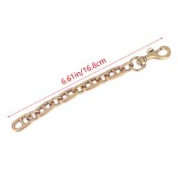 Alloy Bag Extension Chain Metal Chain With Round Hook Armpit Shoulder Bag Transformation Crossbody Bags Extend Chain