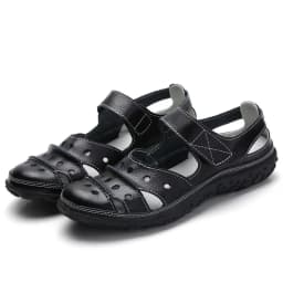 Women Sandals New Spring Summer Flat Hollow Out Ladies Shoes Buckle Solid Color Women's Sandals Beach Shoes Tailor-made Suits