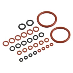 Coffee Machine Valve Seal Filler Replacement Seals O-ring 30-piece Set Easy Installation High Temperature Resistance
