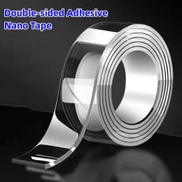Nano Tape Super Strong Double-Sided Adhesive Tape Transparent Reusable Waterproof Tapes Heat Resistance Home Bathroom Decoration