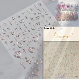 1pcs 5D Diamond Japanese White Lace Bow Nail Art Stickers Pearl Rhinestones Nail Decoration Adhesive Decals Slider DIY Accessory