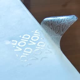 200pcs 2x3cm Transparent VOID Left Sealing Sticker For Box Open Safety Tamper Evident Removal Proof Security Universal Label