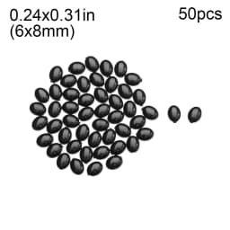 20/50pcs Crafts Plastic Oval Noses For Plush Dolls Toys For DIY Bear Animals Buttons Toys DIY Doll Safety Noses Accessories