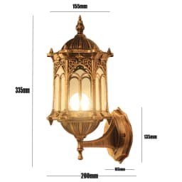 Europe Outdoor Wall Lamp Villa Gateway Courtyard Sconce Light Residential Balcony Lights Wcs-Owl003