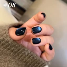 10ML 1-10PCS Winter New Style Hot Selling Black Nails Brown Nails Glass Bead Magnet Cat Eye Nail Polish Nail Set Nail Supplies