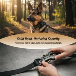 Dog Leash Clasp Heavy Duty Swivel Frog Clip Quick Release Locking Buckle for Extra Large Dogs Outdoor Walking Training