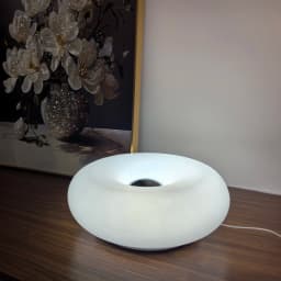 USB Plug Doughnut Table Lamp Bedroom Bedside Ambient Light Bauhaus Living Room Dining Room Decorative Light(Not Glass)
